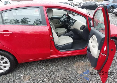 2013 Kia Rio Lx из США, поврежденный, VIN KNADM4A33D6155373